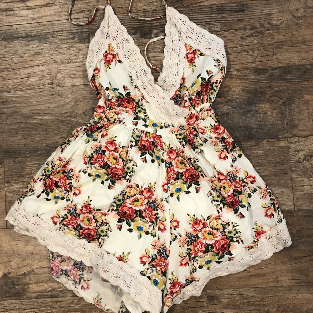 Floral romper